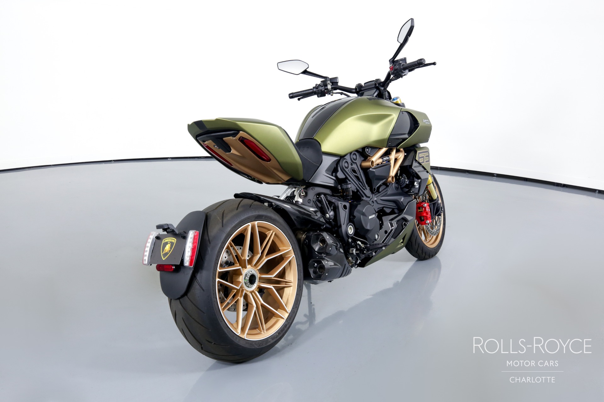 Used 2021 DUCATI DIAVEL 1260 LAMBORGHINI For Sale 79 996 Rolls Royce Motor Cars Charlotte Stock B005031